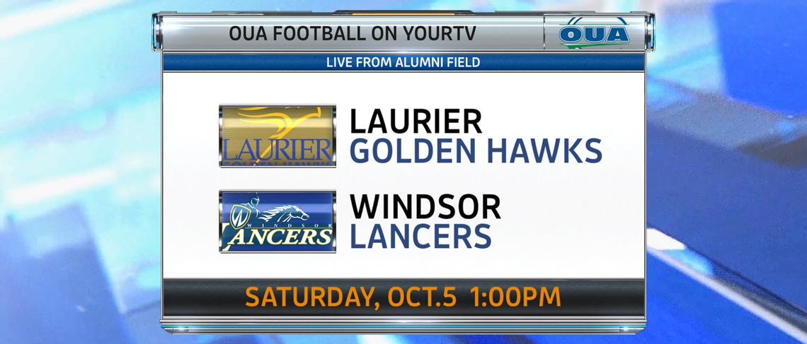 OUA Football:  Laurier Golden Hawks at Windsor Lancers