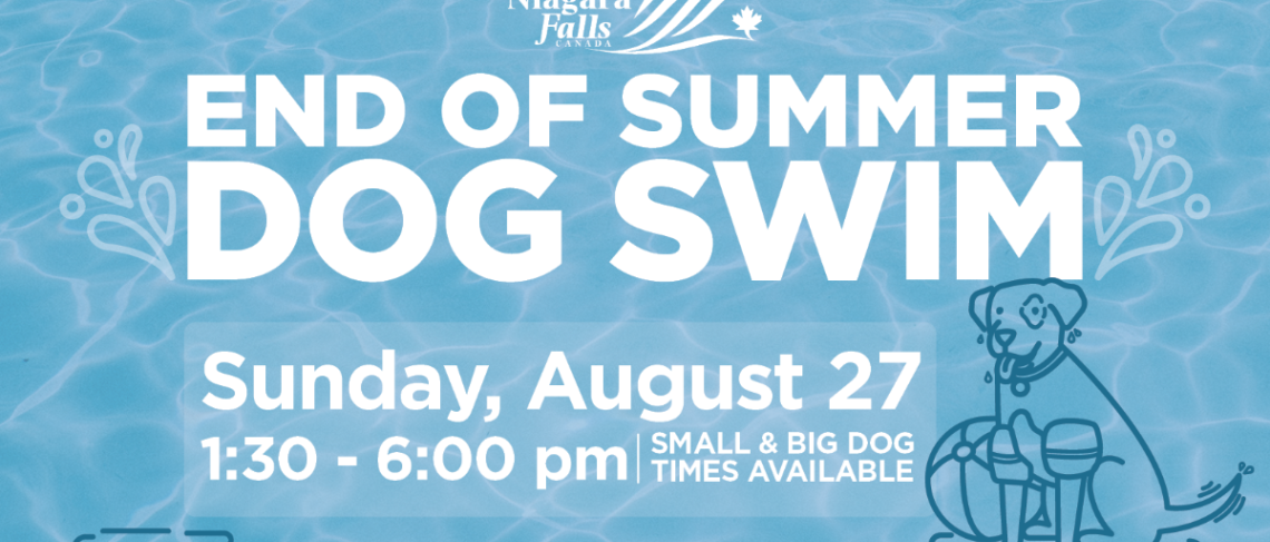 CITY TO HOST DOGS-ONLY SWIM AT BUCK HINSPERGER POOL ON SUNDAY, AUGUST 27