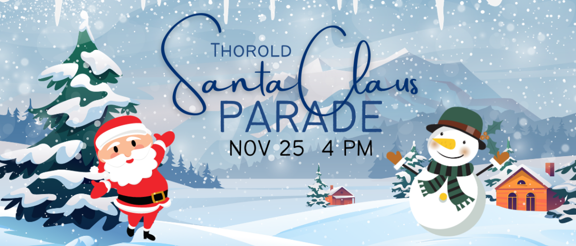 Thorold Santa Claus Parade participation, volunteer and sponsorship opportunities now available