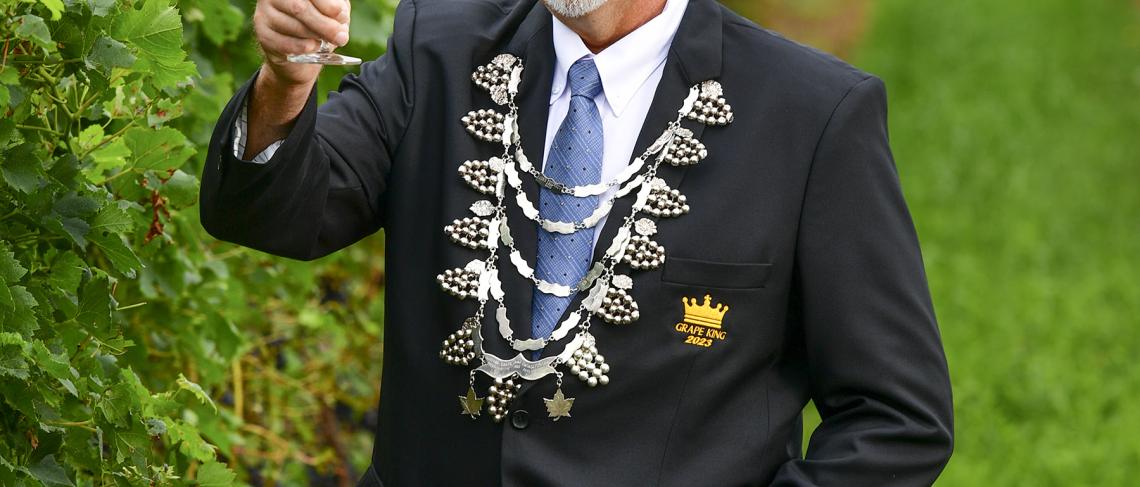 Erwin Wiens Selected as 2023 Grape King
