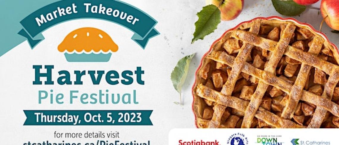 St. Catharines Farmers Market Harvest Pie Festival supporting local charities