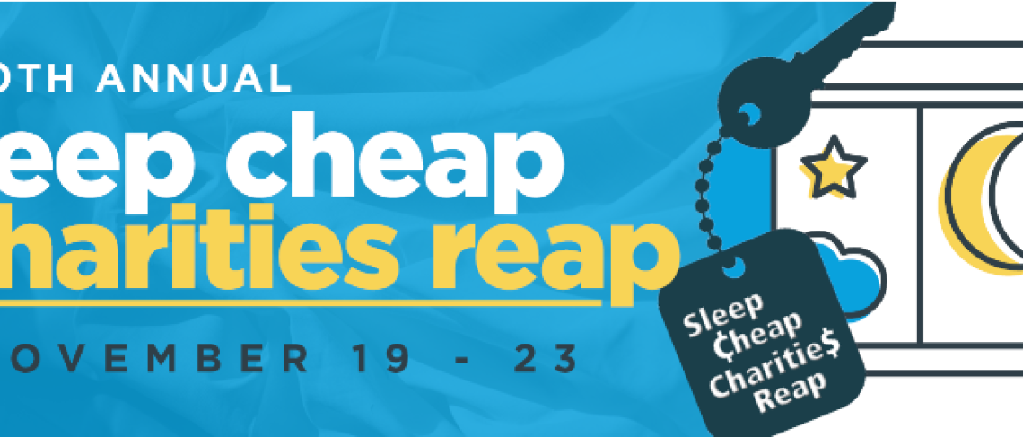 'SLEEP CHEAP CHARITIES REAP’ RESERVATION DATES & DETAILS ANNOUNCED 