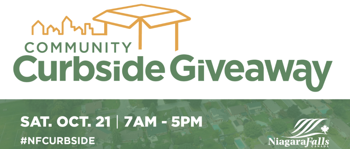 COMMUNITY CURBSIDE GIVEAWAY PROGRAM RETURNS SATURDAY, OCTOBER 21