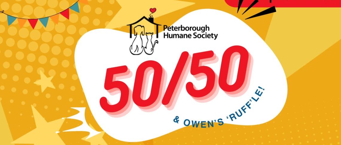 Peterborough Humane Society holding fundraising 50/50 lottery this spring