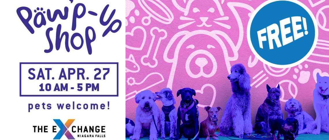 Community invited to the City's first Pet & Vendor Market at the Niagara Falls Exchange