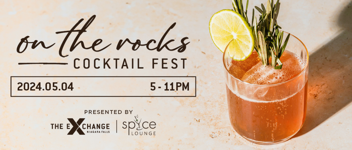 City of Niagara Falls announces first ever 'On the Rocks' Cocktail Festival