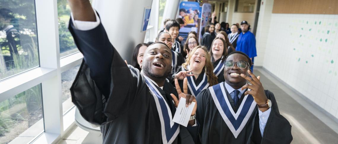 Media, Trades and Technology grads cross the stage at Niagara College’s Spring Convocation