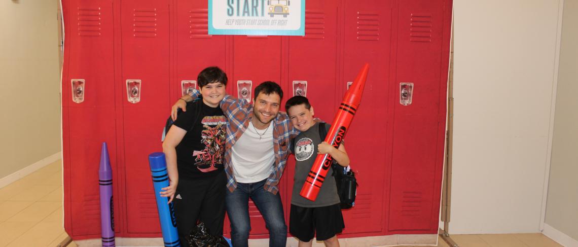 THE BIG START PROGRAM HELPS OVER 183 LOCAL YOUTH START THE SCHOOL YEAR  OFF RIGHT