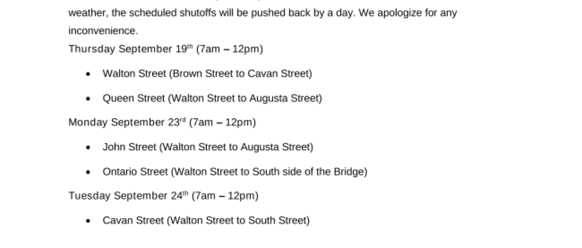 Municipality of Port Hope