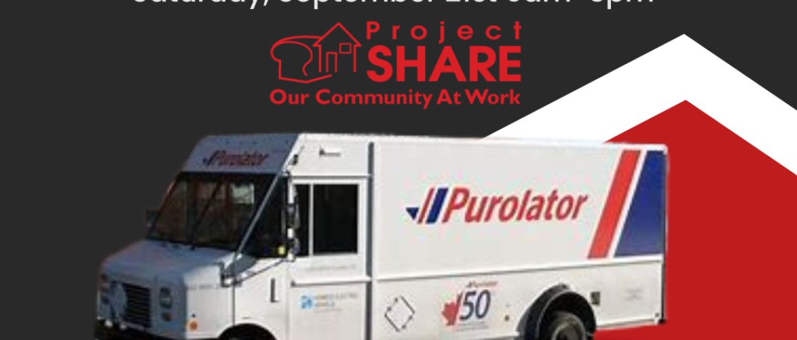 Pack the Purolator: Join the Fight Against Hunger in Niagara Falls on September 21st