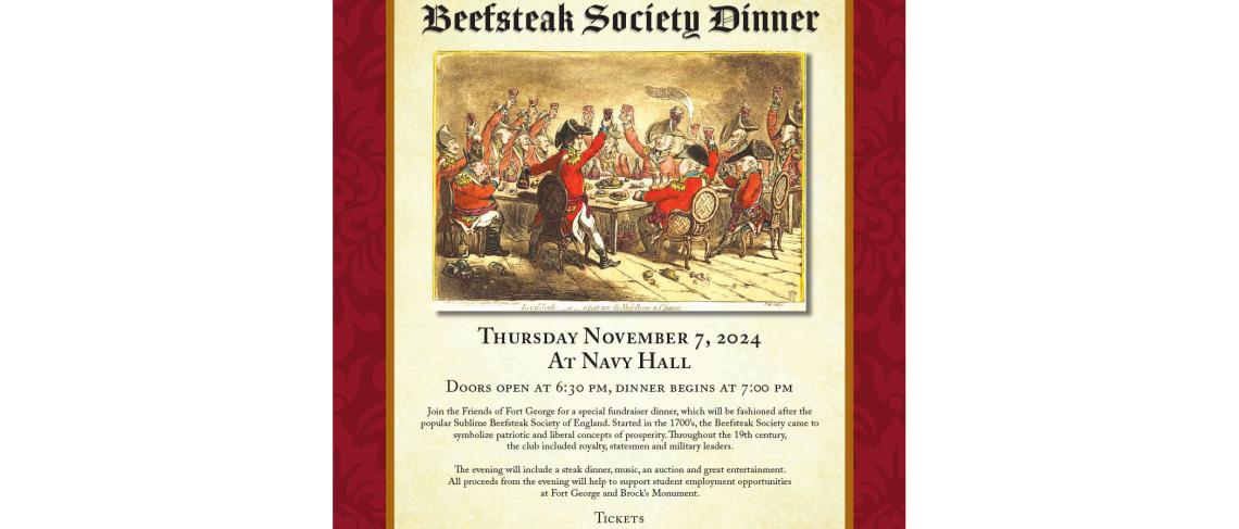 Beefsteak Society Dinner