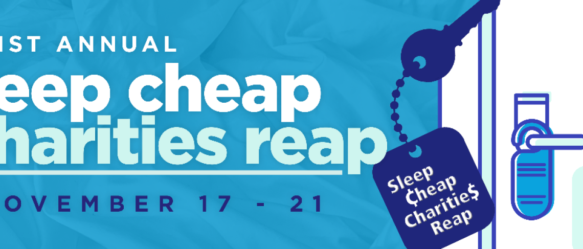 Sleep Cheap Charities Reap reservation dates & details announced 