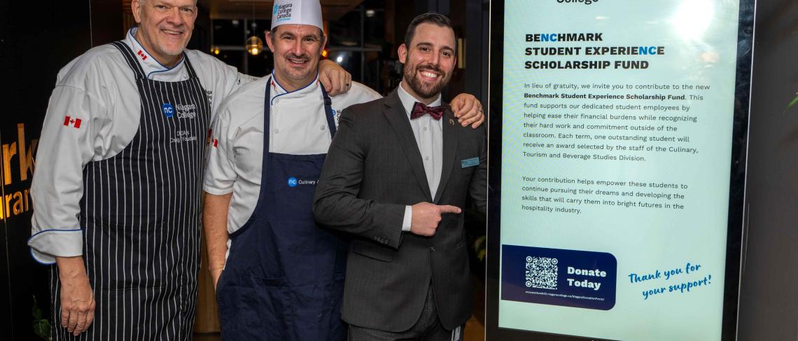 New scholarship fund is on the menu for NC Culinary, Tourism and Beverage students