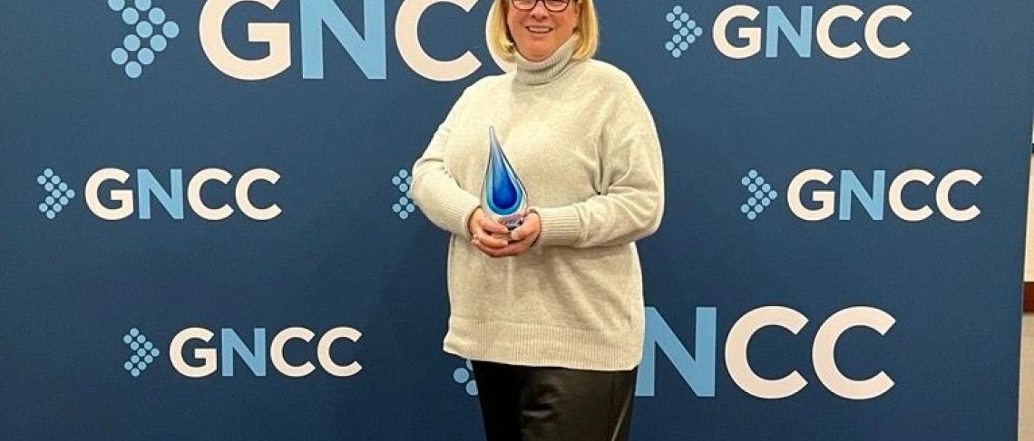 Niagara College’s Michele O’Keefe receives Lifetime Achievement Award from the GNCC