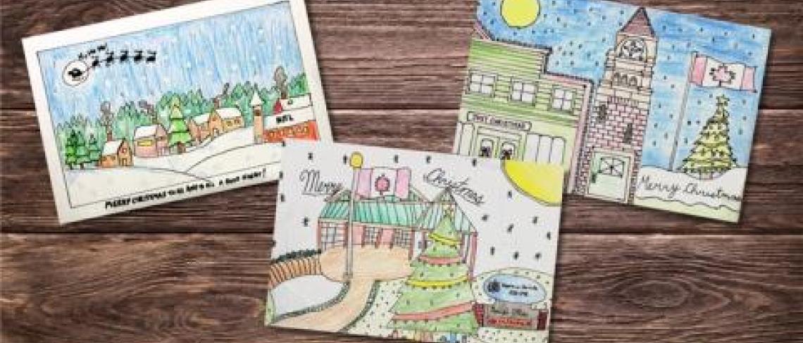 Young Talent Shines in Lord Mayor Zalepa’s Holiday Card Design Contest