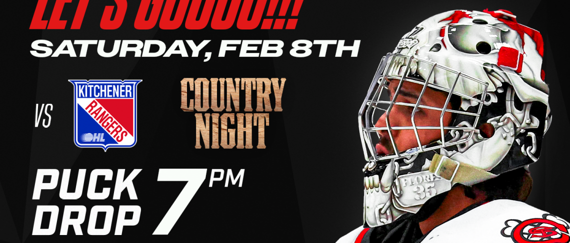 SADDLE UP FOR ICEDOGS COUNTRY NIGHT ON FEBRUARY 8TH