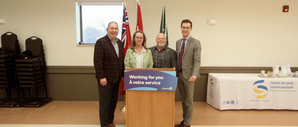 MPP Oosterhoff Announces New Seniors Active Living Centre in Niagara
