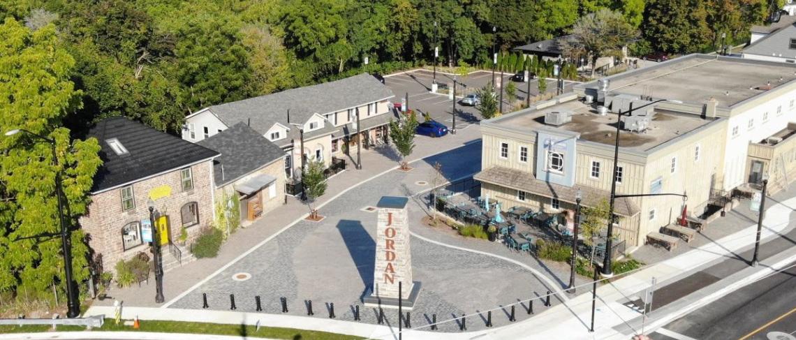 Town of Lincoln wins Grand Prize at Niagara Biennial Design Awards for Jordan Village and Museum Courtyard Revitalization Projects