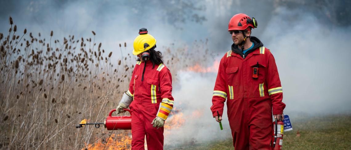 2025 Annual Prescribed Burn Program Underway at Niagara Parks