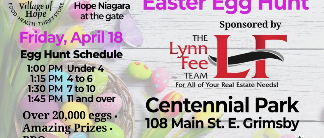 Village of Hope Niagara - Easter Egg Hunt - Friday, April 18