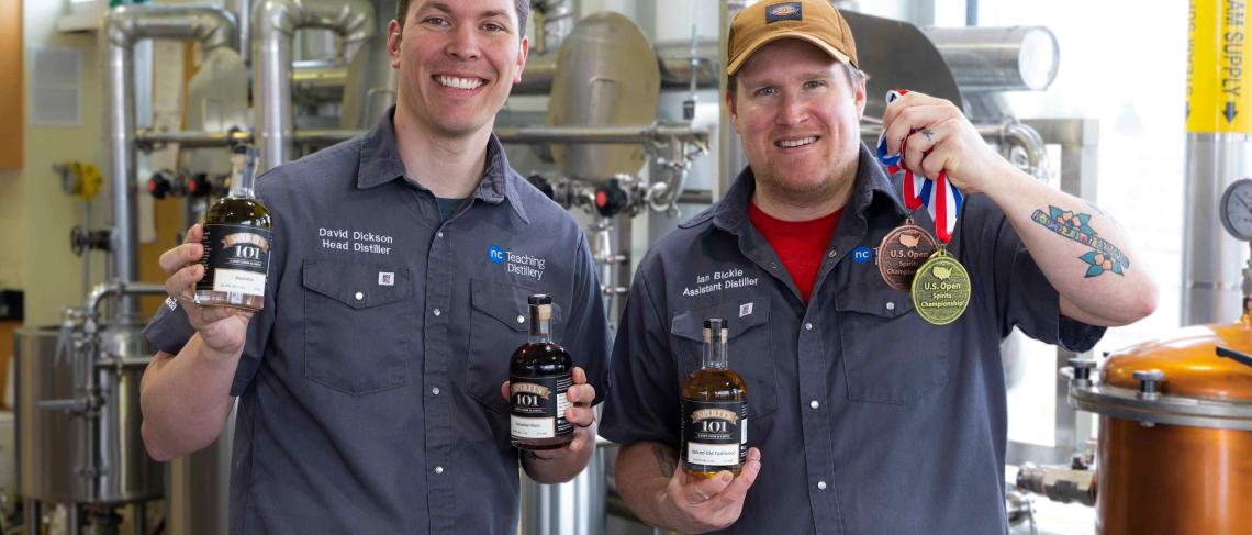 Three cheers for NC spirits following new international medal wins