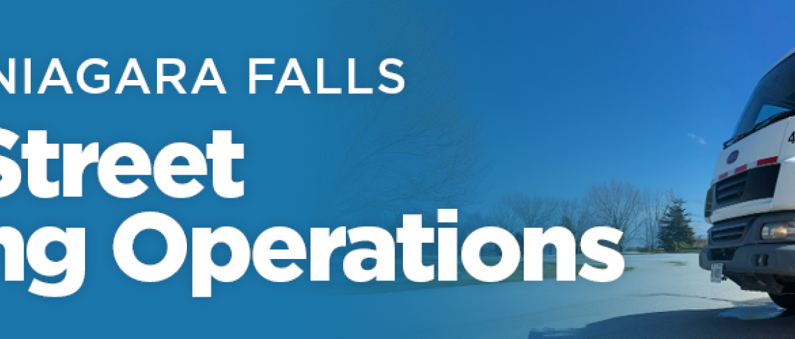 Spring street sweeping operations underway in Niagara Falls