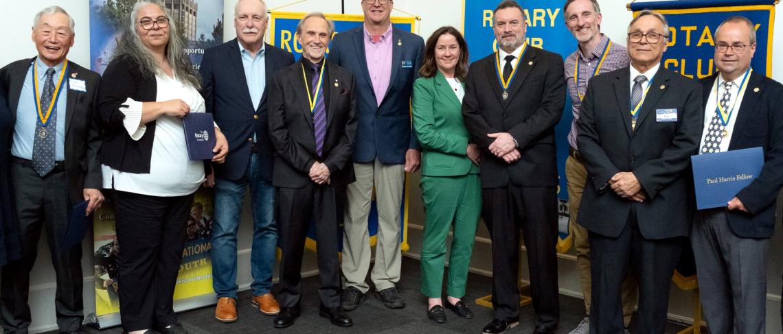 Second Annual Paul Harris Event Honours Seven Local Community Leaders!
