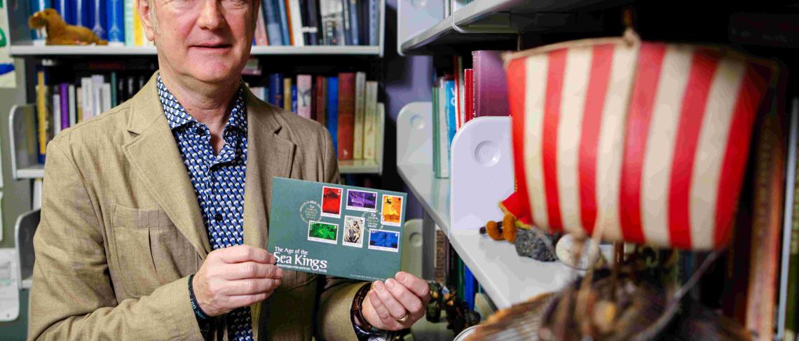 Stamp of approval: Research delivers medieval sea king history to the world