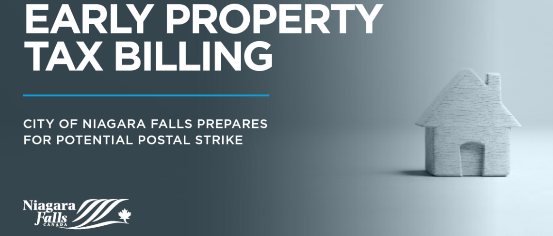 Early tax billing & pre-authorized payment updates due to potential postal strike