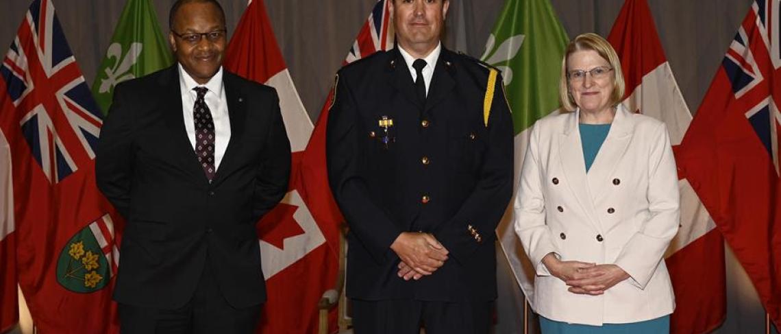 Niagara EMS paramedic recognized for bravery and courage