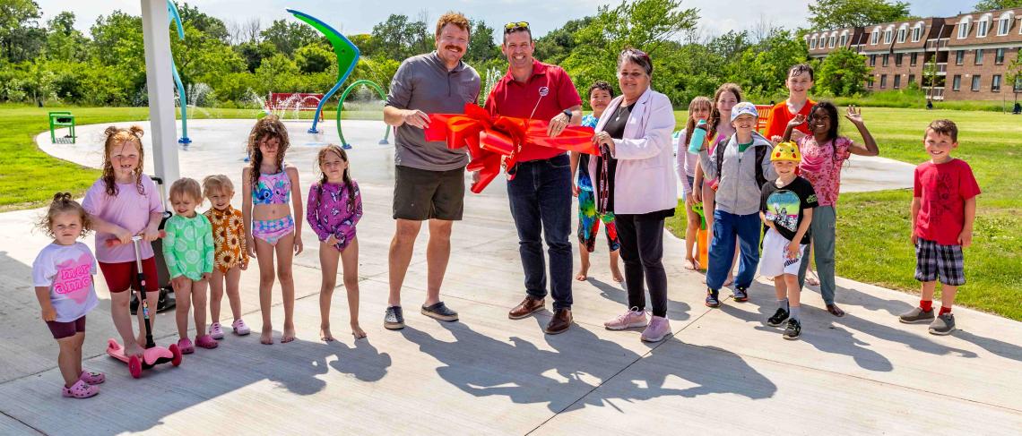 New Merritton splash pad opens at Secord Woods Park