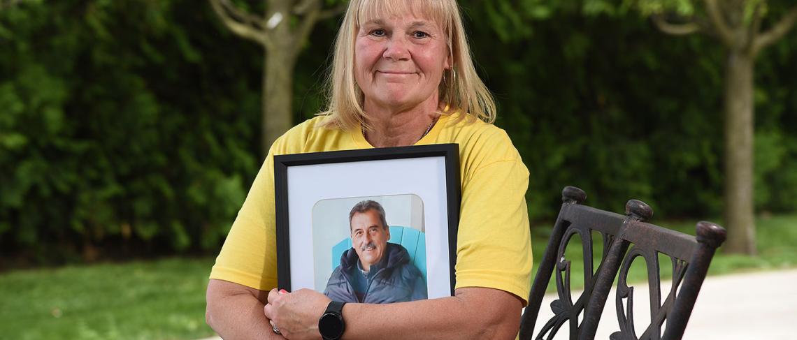 Grief support participant wins first Niagara Mega 50/50 prize