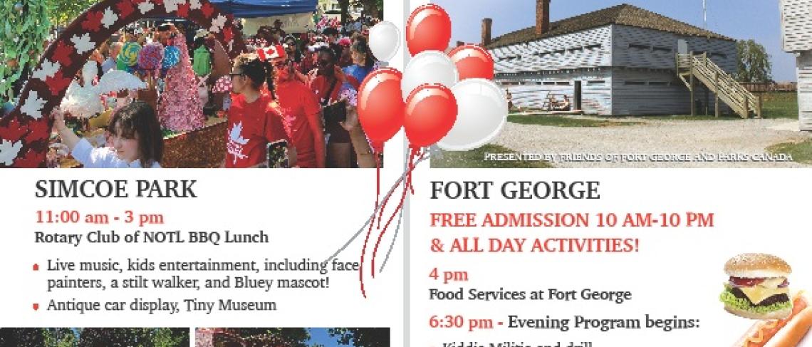 Celebrate Canada Day with the whole family at Fort George in Niagara-on-the-Lake