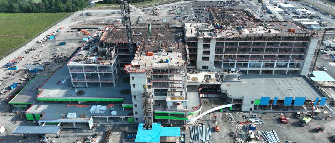 South Niagara Hospital Project Celebrates Two Years of Construction