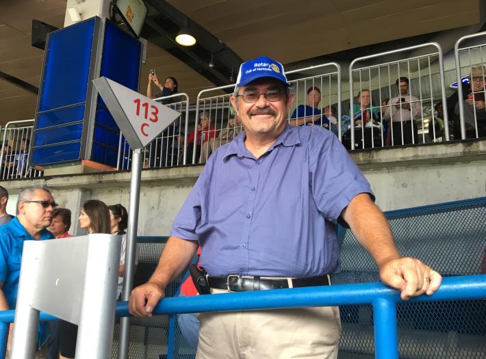 peter at jays game