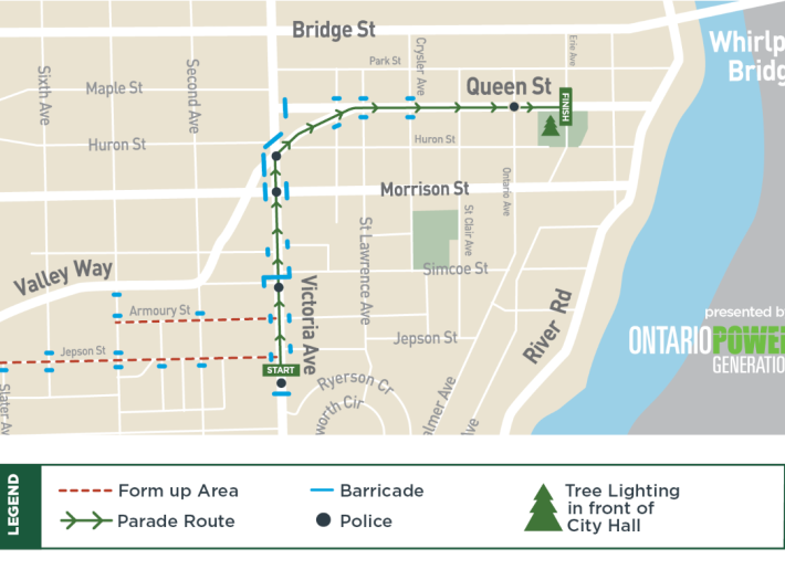 NIAGARA FALLS SANTA CLAUS PARADE & TREE LIGHTING EVENT AT CITY HALL SET FOR SATURDAY, NOVEMBER 18