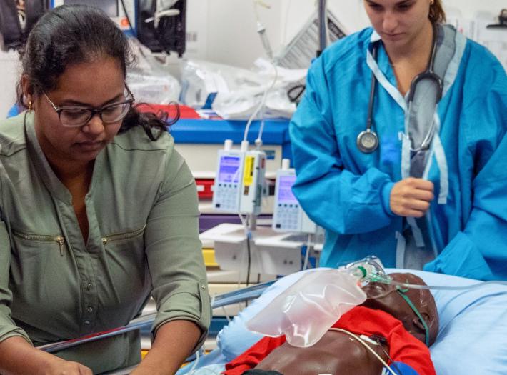 Emergency pediatric resuscitation simulations resume for first time since pandemic