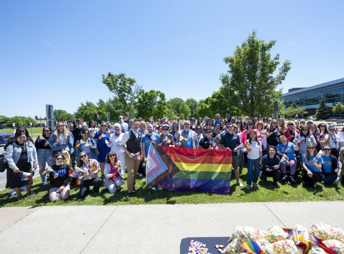 Niagara College celebrates Pride Month with flag raising, learning opportunities