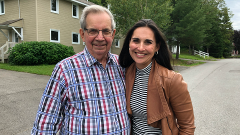Michel Allard et Jolyanne Côté