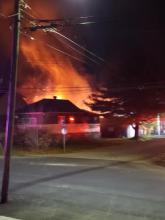 House Fire on Pollard St. 