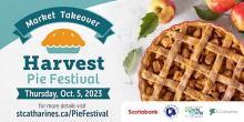 St. Catharines Farmers Market Harvest Pie Festival supporting local charities