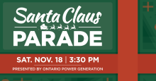 NIAGARA FALLS SANTA CLAUS PARADE & TREE LIGHTING EVENT AT CITY HALL SET FOR SATURDAY, NOVEMBER 18