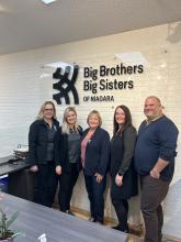 Big Brothers Big Sisters of Niagara celebrates improved community access at their St. Catharines location thanks to the Ontario Trillium Foundation