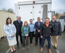 Niagara College welcomes battery donation from NOTL Hydro to offset peak energy usage