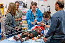 Emergency pediatric resuscitation simulations resume for first time since pandemic