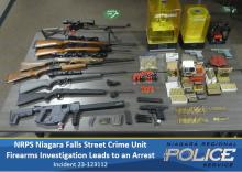 NRPS Niagara Falls Street Crime Unit Firearms Investigation Leads to an Arrest