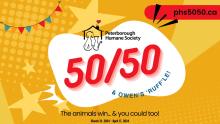 Peterborough Humane Society holding fundraising 50/50 lottery this spring