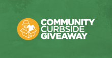Community Curbside Giveaway 2024 - Saturday, April 13