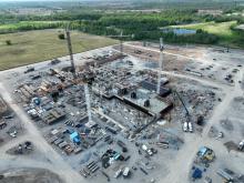 South Niagara Hospital Construction Rising Above Ground