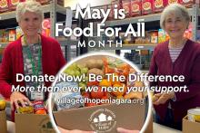 May Is Food For All Month at Village of Hope Niagara